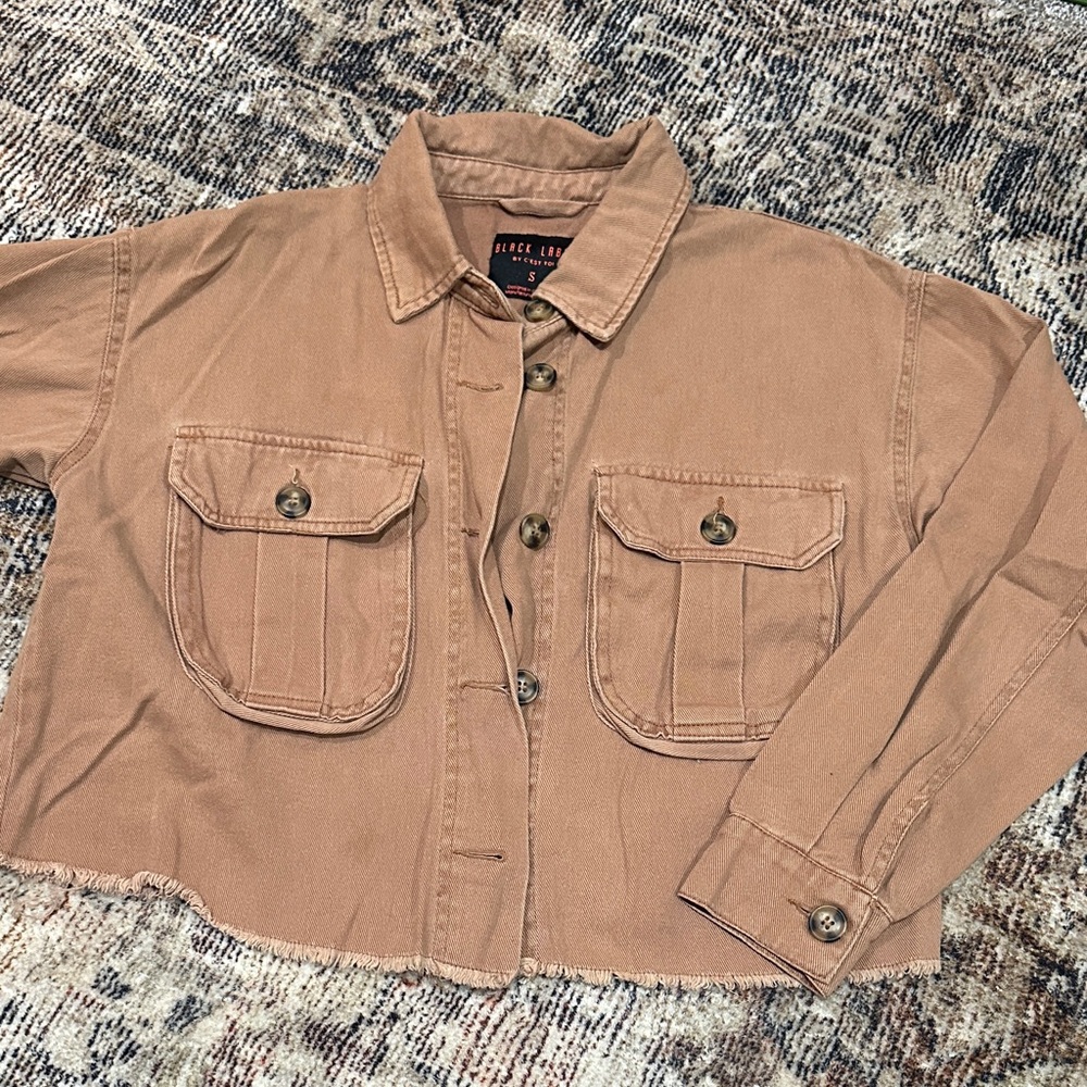 Black Label Tan Utility Jacket